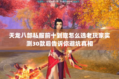 天龙八部私服前十到底怎么选老玩家实测30款后告诉你避坑真相 天龙八部私服前十到底怎么选老玩家实测30款后告诉你避坑真相
