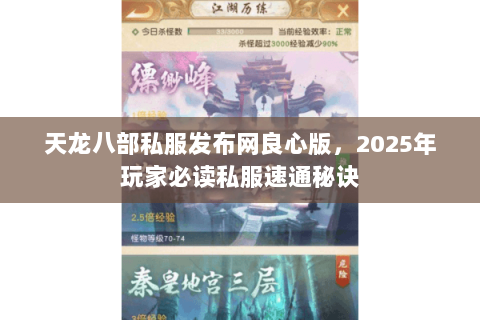天龙八部私服发布网良心版，2025年玩家必读私服速通秘诀