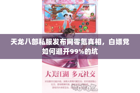 天龙八部私服发布网零氪真相，白嫖党如何避开99%的坑