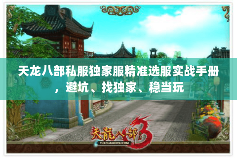 天龙八部私服独家服精准选服实战手册，避坑、找独家、稳当玩