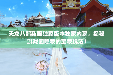 天龙八部私服独家版本独家内幕，揭秘游戏圈隐藏的宝藏玩法！