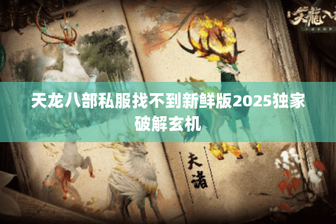 天龙八部私服找不到新鲜版2025独家破解玄机 天龙八部私服找不到新鲜版2025独家破解玄机