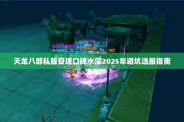 天龙八部私服管理口碑水深2025年避坑选服指南