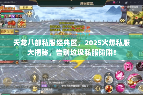 天龙八部私服经典区，2025火爆私服大揭秘，告别垃圾私服陷阱！