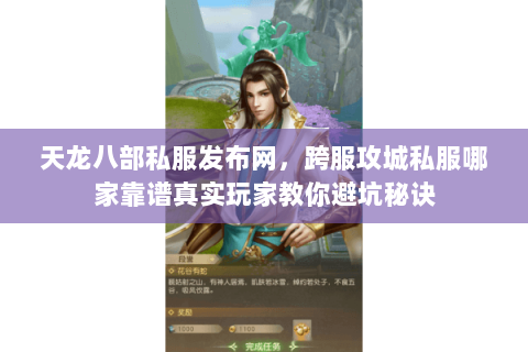 天龙八部私服发布网，跨服攻城私服哪家靠谱真实玩家教你避坑秘诀