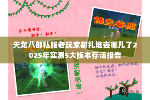 天龙八部私服老玩家都扎堆去哪儿了2025年实测5大版本存活报告