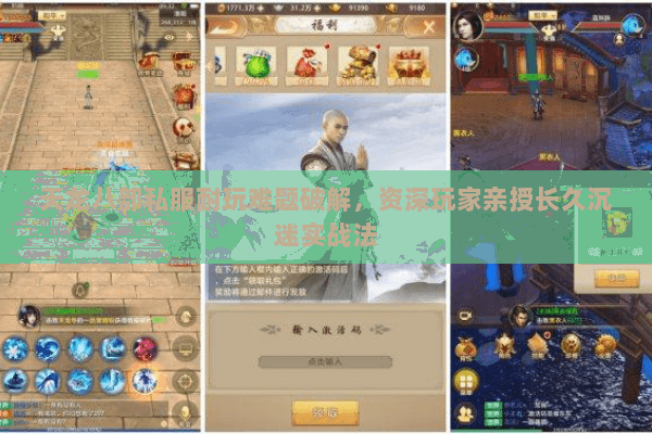 天龙八部私服耐玩难题破解，资深玩家亲授长久沉迷实战法