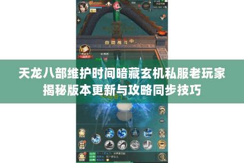 天龙八部维护时间暗藏玄机私服老玩家揭秘版本更新与攻略同步技巧