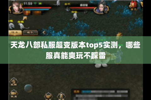 天龙八部私服超变版本top5实测，哪些服真能爽玩不踩雷