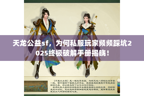 天龙公益sf,为何私服玩家频频踩坑2025终极破解手册揭晓! 天龙公益sf,为何私服玩家频频踩坑2025终极破解手册揭晓!