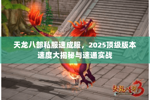 天龙八部私服速成服，2025顶级版本速度大揭秘与速通实战