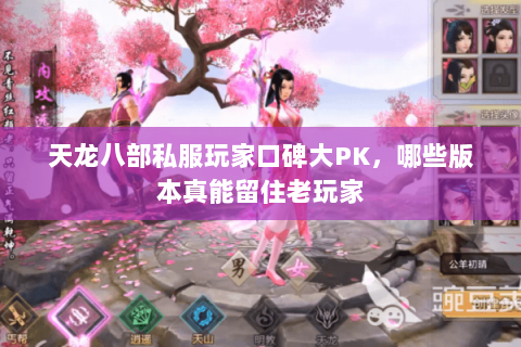 天龙八部私服玩家口碑大PK，哪些版本真能留住老玩家
