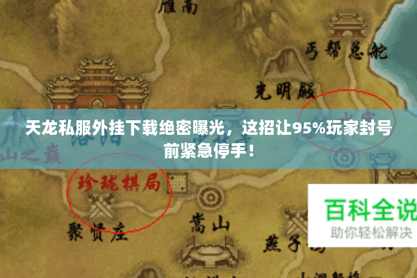 天龙私服外挂下载绝密曝光，这招让95%玩家封号前紧急停手！