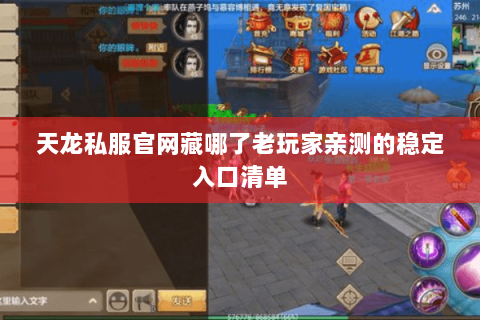 天龙私服官网藏哪了老玩家亲测的稳定入口清单