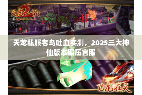 天龙私服老鸟吐血实测，2025三大神仙版本碾压官服