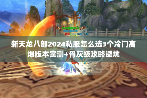 新天龙八部2024私服怎么选3个冷门高爆版本实测+骨灰级攻略避坑