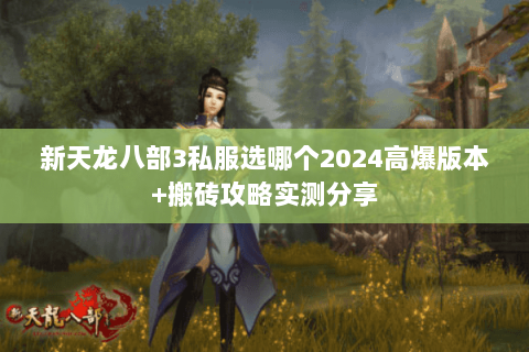 新天龙八部3私服选哪个2024高爆版本+搬砖攻略实测分享