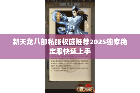新天龙八部私服权威推荐2025独家稳定服快速上手