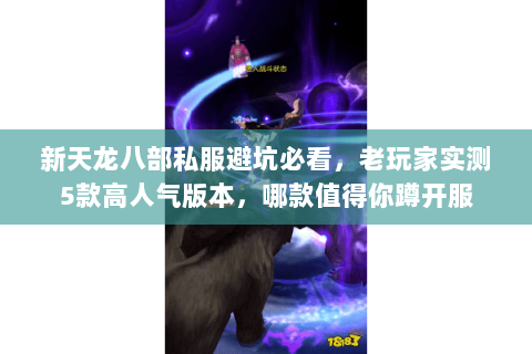 新天龙八部私服避坑必看，老玩家实测5款高人气版本，哪款值得你蹲开服