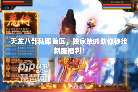 天龙八部私服首区，独家策略助你秒抢新服福利！