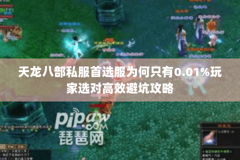 天龙八部私服首选服为何只有0.01%玩家选对高效避坑攻略