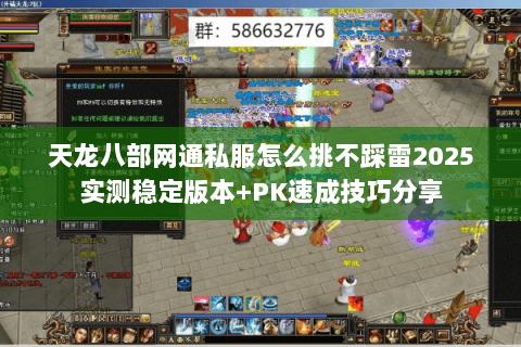 天龙八部网通私服怎么挑不踩雷2025实测稳定版本+PK速成技巧分享