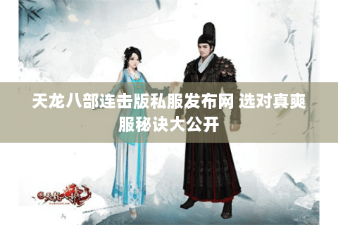 天龙八部连击版私服发布网 选对真爽服秘诀大公开