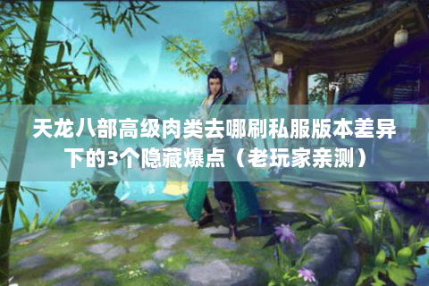 天龙八部高级肉类去哪刷私服版本差异下的3个隐藏爆点（老玩家亲测）