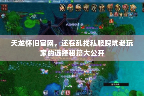 天龙怀旧官网，还在乱找私服踩坑老玩家的选择秘籍大公开