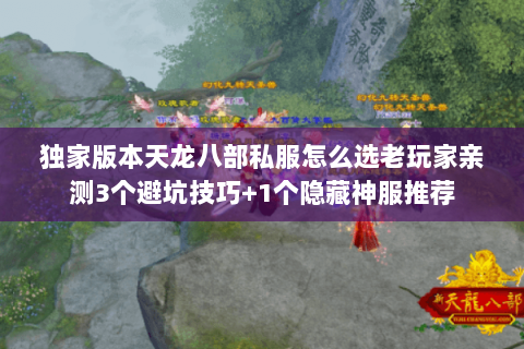独家版本天龙八部私服怎么选老玩家亲测3个避坑技巧+1个隐藏神服推荐