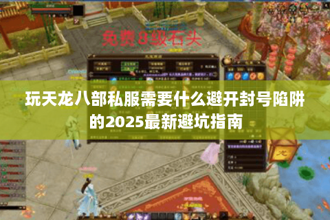 玩天龙八部私服需要什么避开封号陷阱的2025最新避坑指南