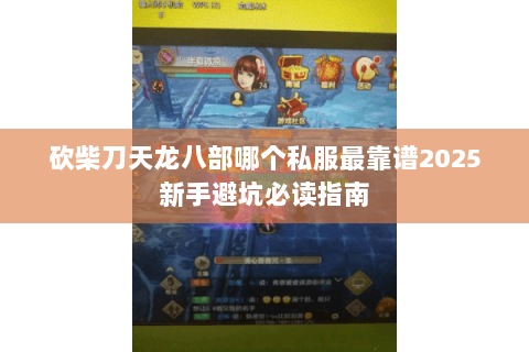 砍柴刀天龙八部哪个私服最靠谱2025新手避坑必读指南