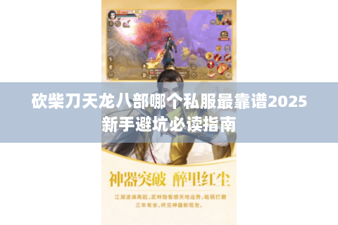 砍柴刀天龙八部哪个私服最靠谱2025新手避坑必读指南