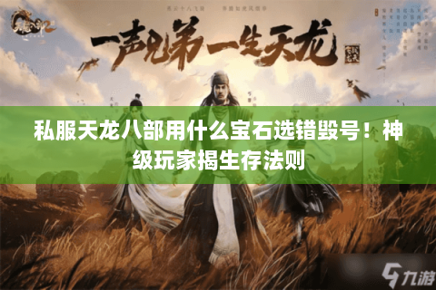 私服天龙八部用什么宝石选错毁号!神级玩家揭生存法则 私服天龙八部用什么宝石选错毁号!神级玩家揭生存法则