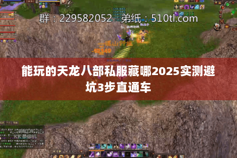 能玩的天龙八部私服藏哪2025实测避坑3步直通车