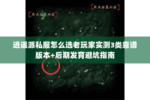 逍遥派私服怎么选老玩家实测3类靠谱版本+后期发育避坑指南