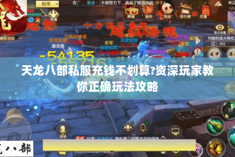 天龙八部私服充钱不划算?资深玩家教你正确玩法攻略