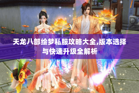 天龙八部绘梦私服攻略大全,版本选择与快速升级全解析