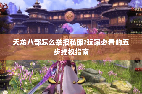 天龙八部怎么举报私服?玩家必看的五步维权指南