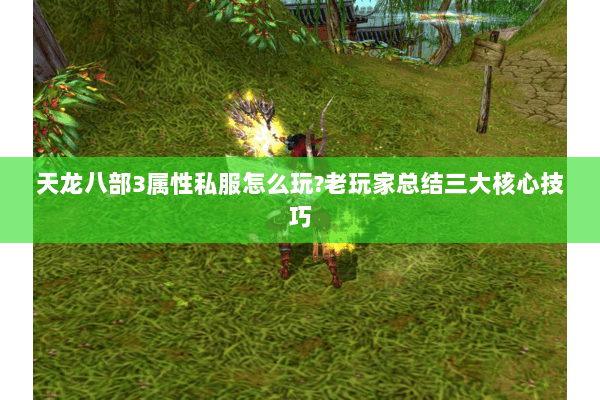 天龙八部3属性私服怎么玩?老玩家总结三大核心技巧