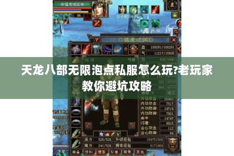 天龙八部无限泡点私服怎么玩?老玩家教你避坑攻略 天龙八部无限泡点私服怎么玩?老玩家教你避坑攻略