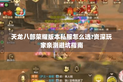 天龙八部荣耀版本私服怎么选?资深玩家亲测避坑指南