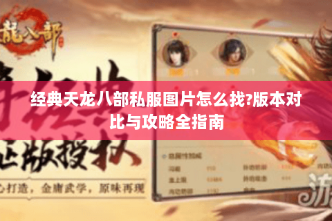 经典天龙八部私服图片怎么找?版本对比与攻略全指南
