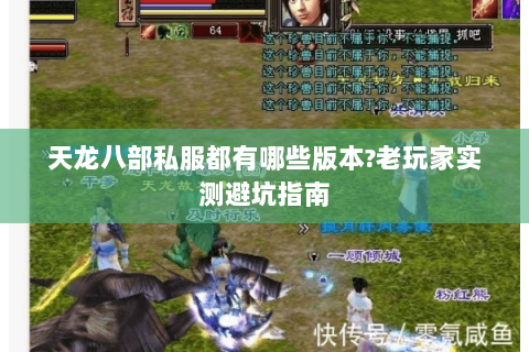 天龙八部私服都有哪些版本?老玩家实测避坑指南