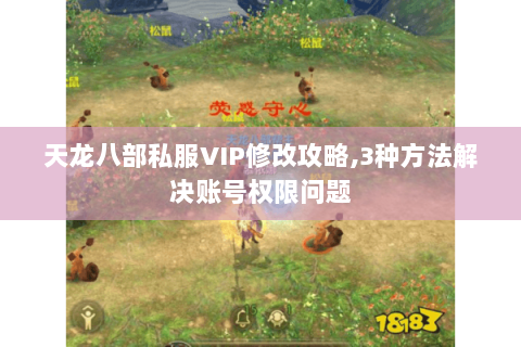 天龙八部私服VIP修改攻略,3种方法解决账号权限问题