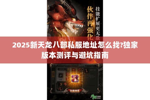 2025新天龙八部私服地址怎么找?独家版本测评与避坑指南
