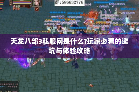 天龙八部3私服网是什么?玩家必看的避坑与体验攻略