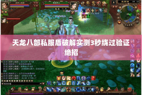天龙八部私服盾破解实测3秒绕过验证绝招