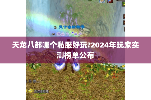 天龙八部哪个私服好玩?2024年玩家实测榜单公布